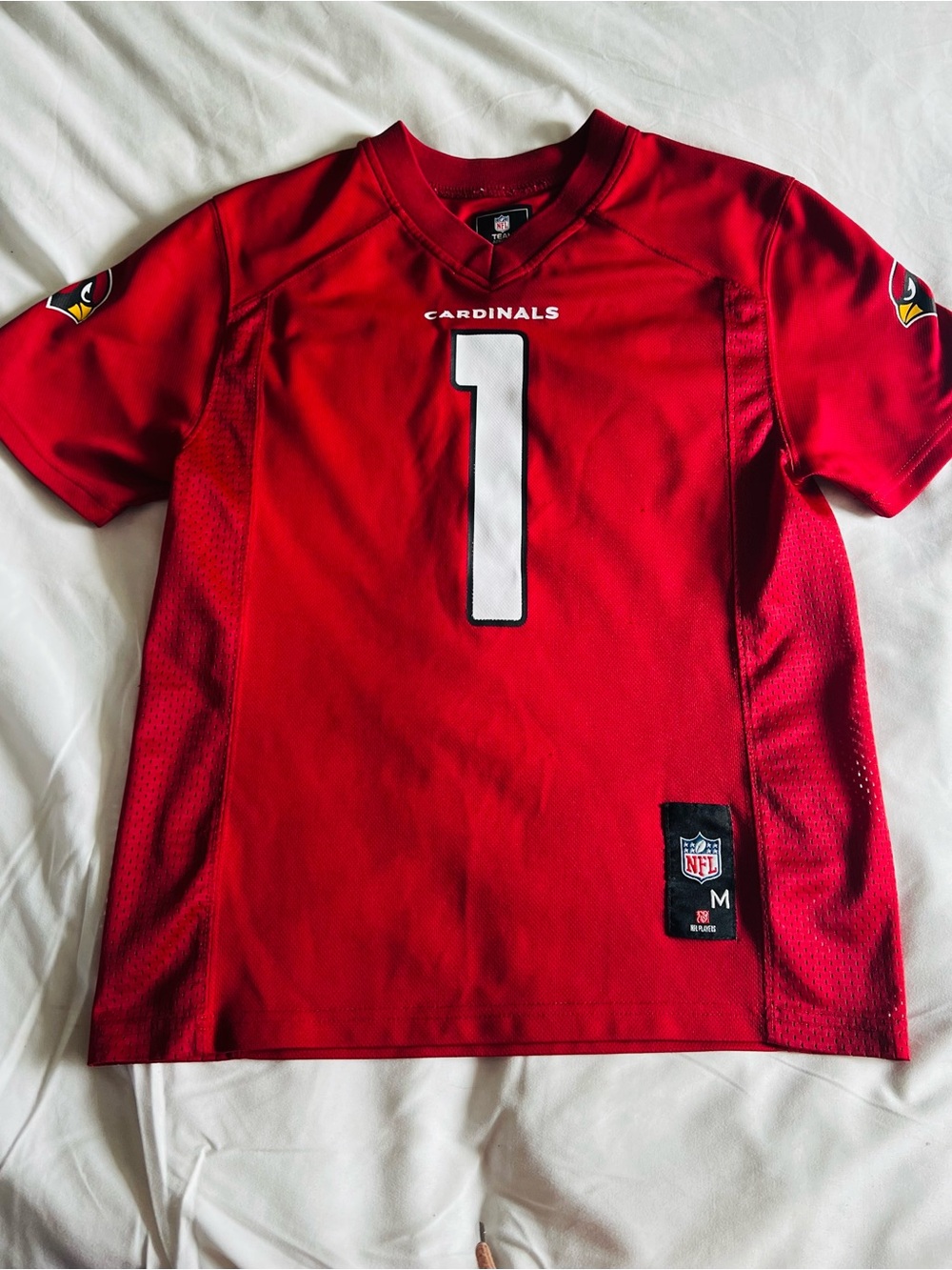 NFL Red Cardinals Kids Football Jersey (#139)